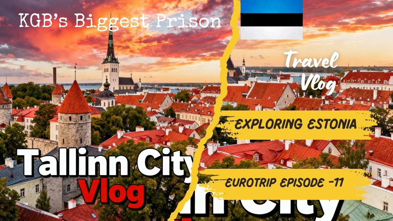 🇪🇪 Tallinn Estonia Travel Vlog | Exploring Medieval Old Town & Baltic Beauty | EuroTrip 2025