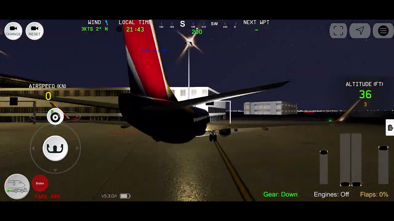 FS Advanced Southwest Airlines B737-800 Landing at La Guardia Airport in the Night #fsadvanced 