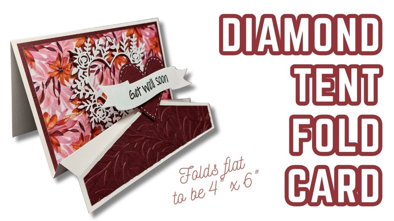 4x6 Diamond Tent Fold Card