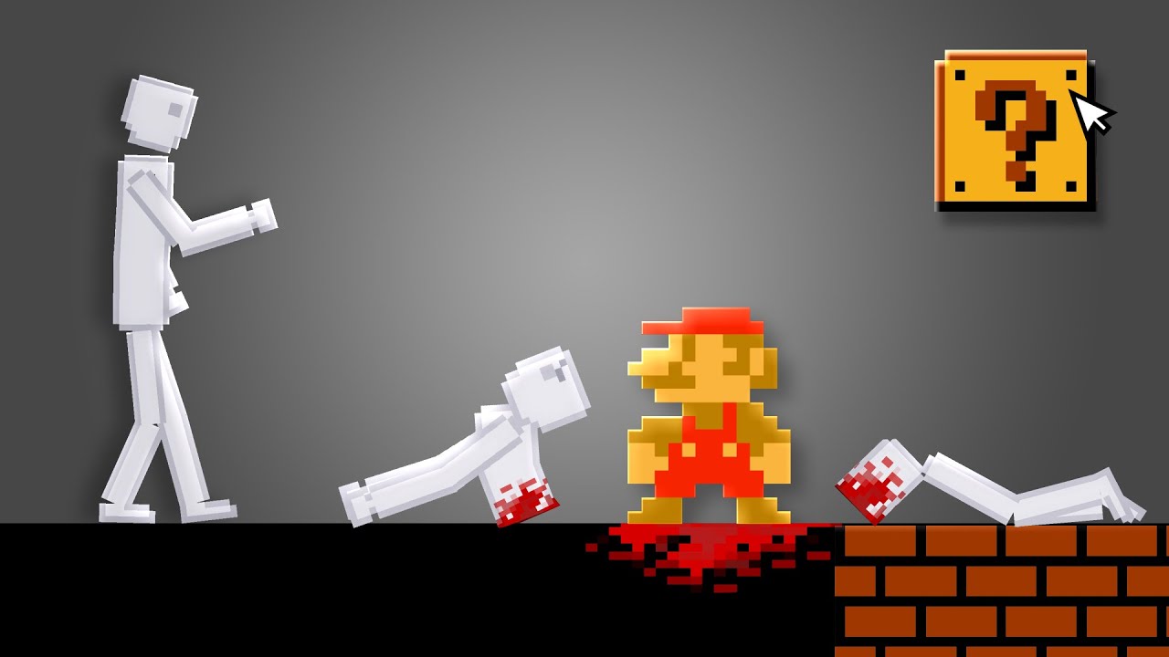 Mario Maker в People Playground..