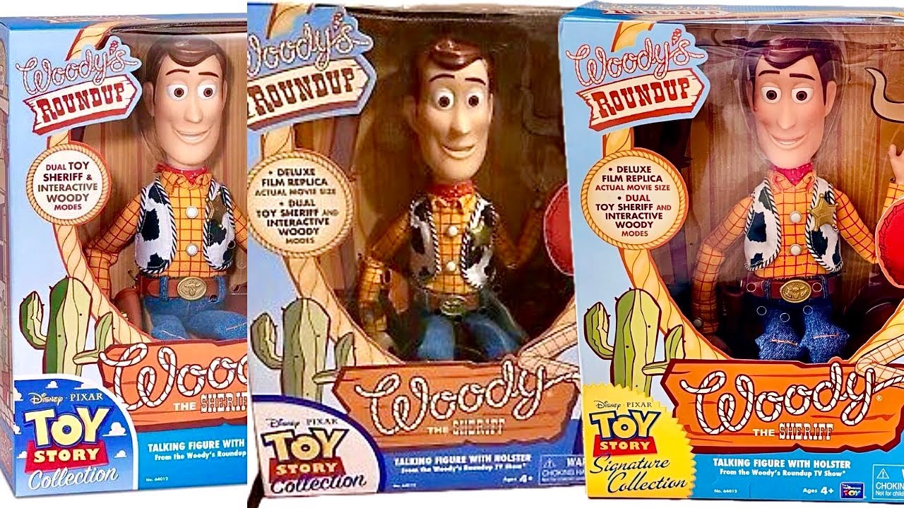 Toy Story Collection Woody Cloud VS White VS Signature Logo