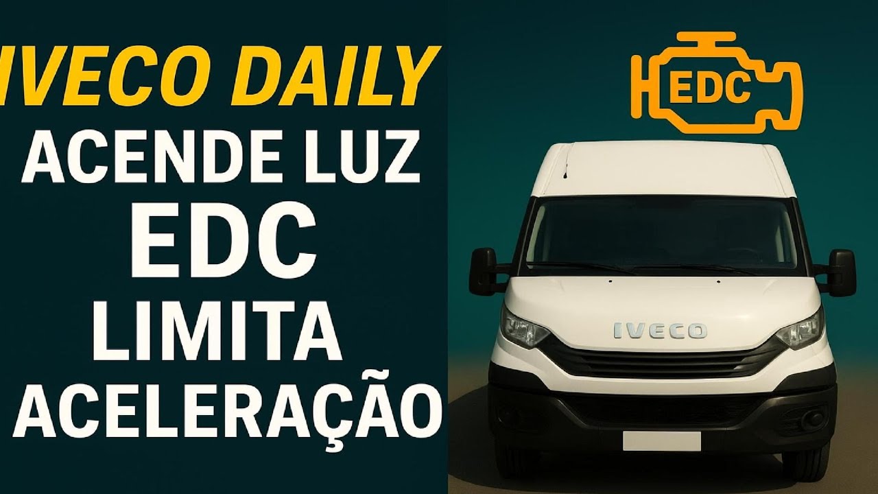 🚛Iveco Daily perde força! Luz EDC acesa (código P0380)
