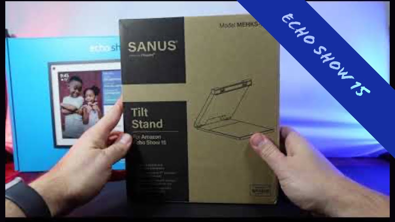 Tilt Stand for Amazon Alexa Echo Show 15 | If you do not want to Wall Mount the Echo Show 15