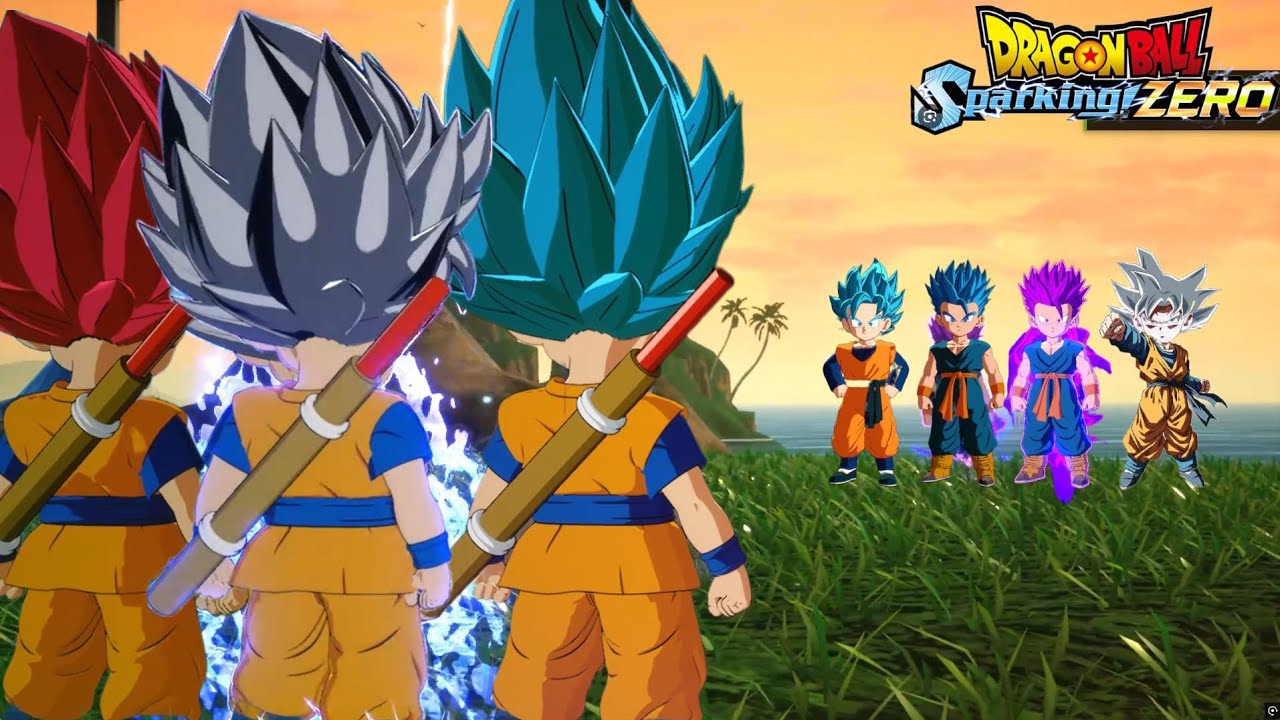 Goku Daima Form Vs Gotenks & Trunks Peak Form! Dragon Ball Sparking ZERO 