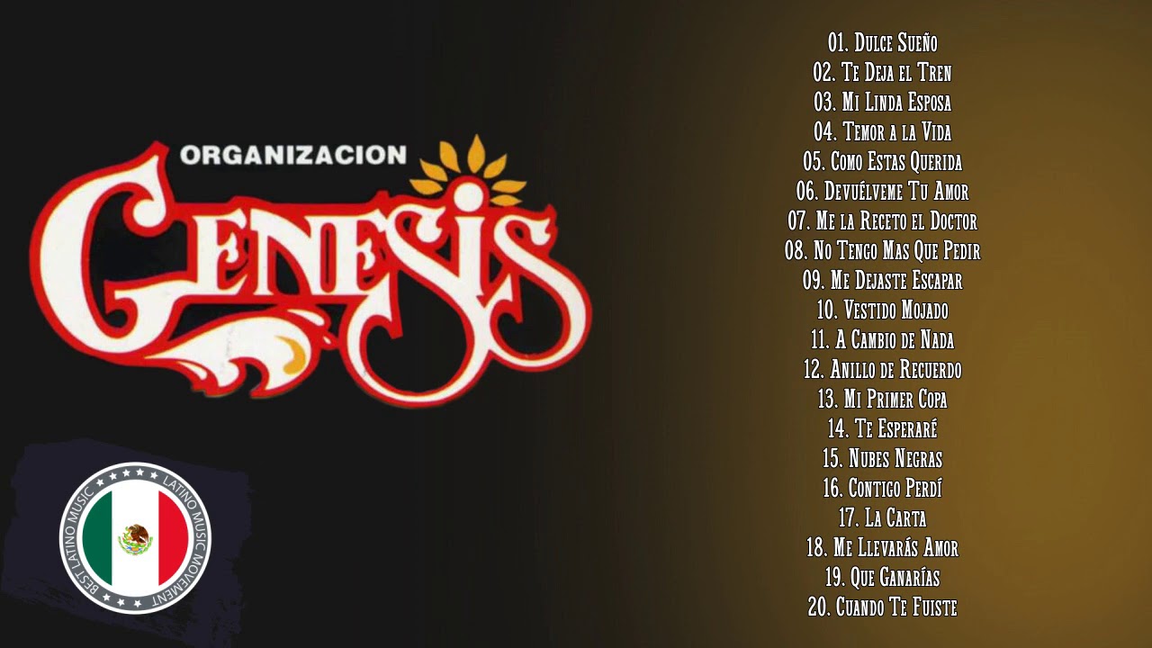 Organización Genesis Éxitos Sus Mejores Canciones - Organización Genesis Mix Románticas Inolvidables