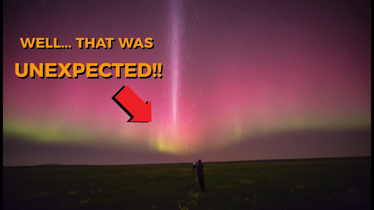 Searched for an Aurora, but captured Mysterious Sky Anomalies