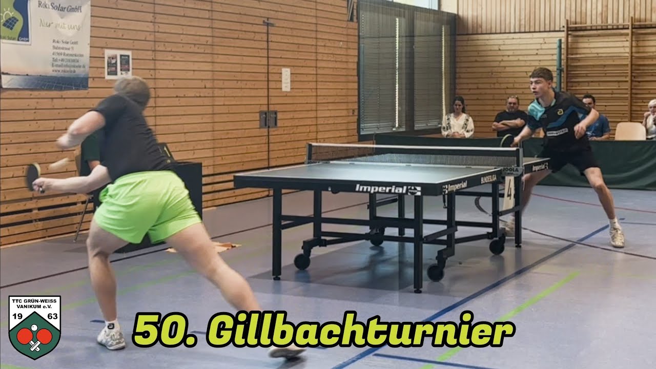 Jugendspieler sehr motiviert um Mitfavorit in Bedrängnis zu bringen - Lukas Bosbach vs Jamal Oudriss