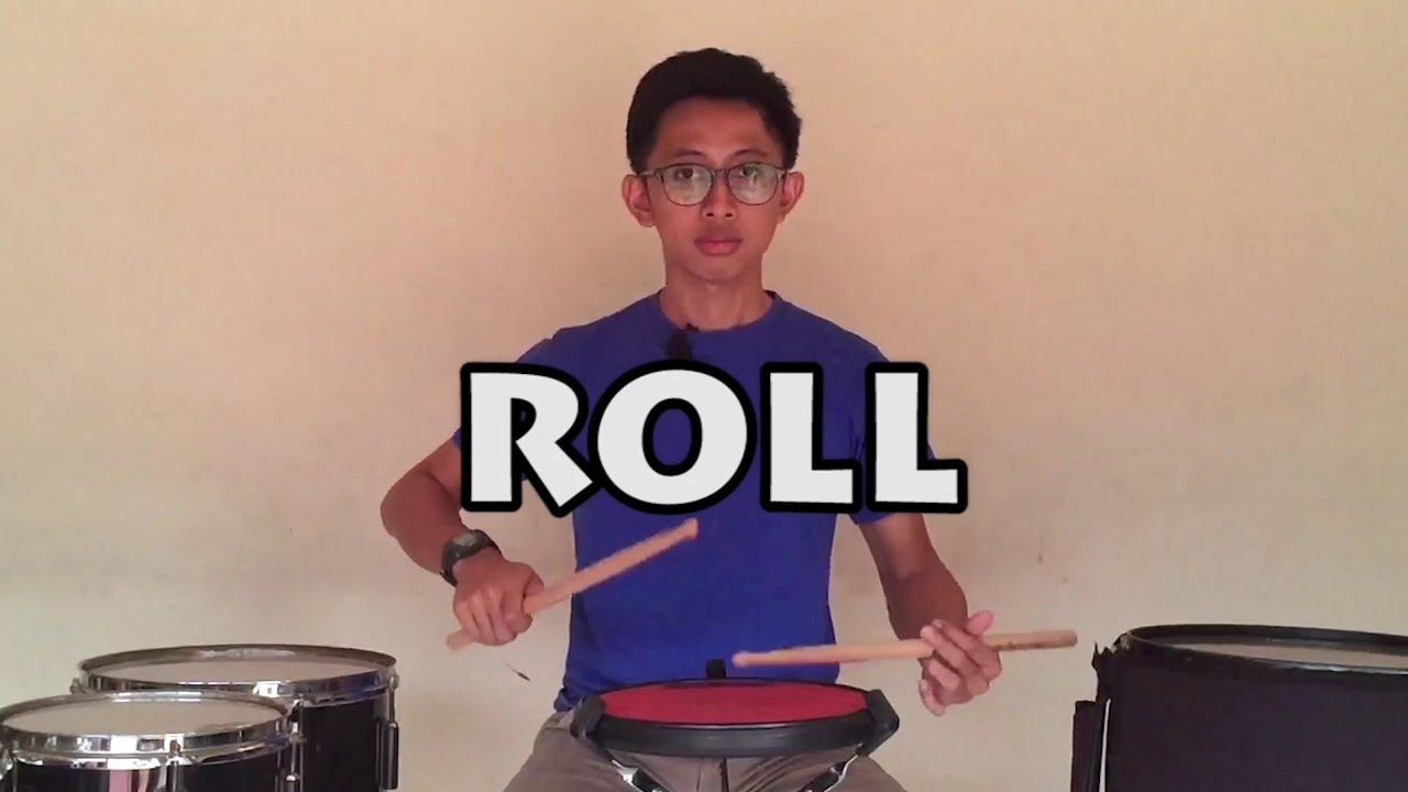 Basic Roll dan check poin fulcrum, suara padat dan open diddle