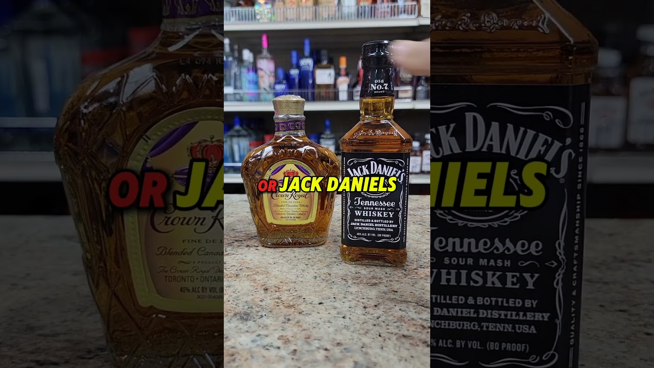 Crown royal or Jack Daniels? #whiskey