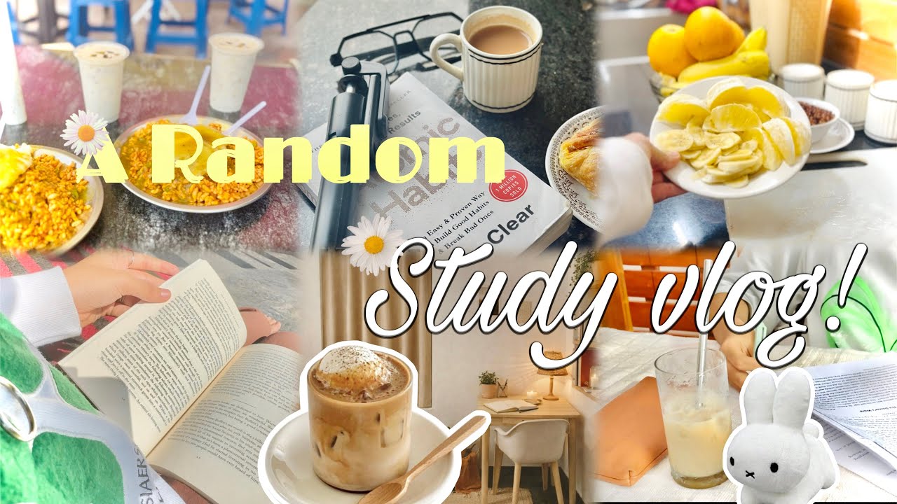 A random aesthetic study vlog with me 🌸✨