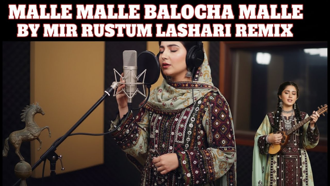 Malle Malle Balochan Audio version | Mir Rustum Lashari Remix