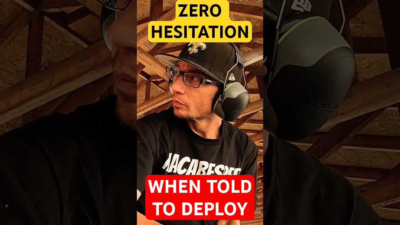 When the RANGE OFFICER Says DEPLOY, You DEPLOY #shorts #funny #viral