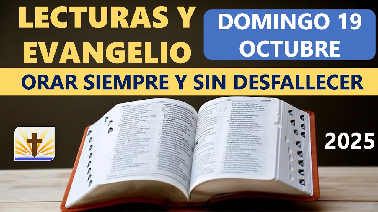 Lecturas del D&iacute;a de Hoy Domingo 19 de Octubre de 2025