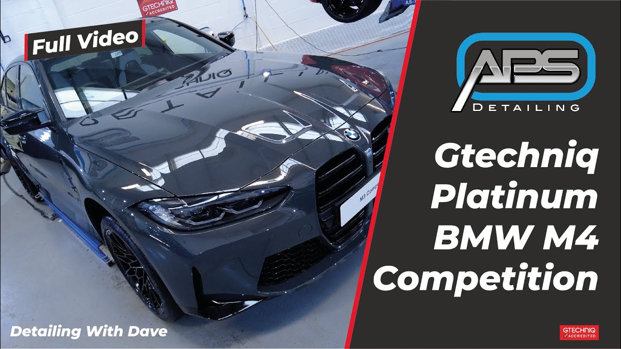 Gtechniq Platinum: Watch Us Protect This BMW M3 Competition