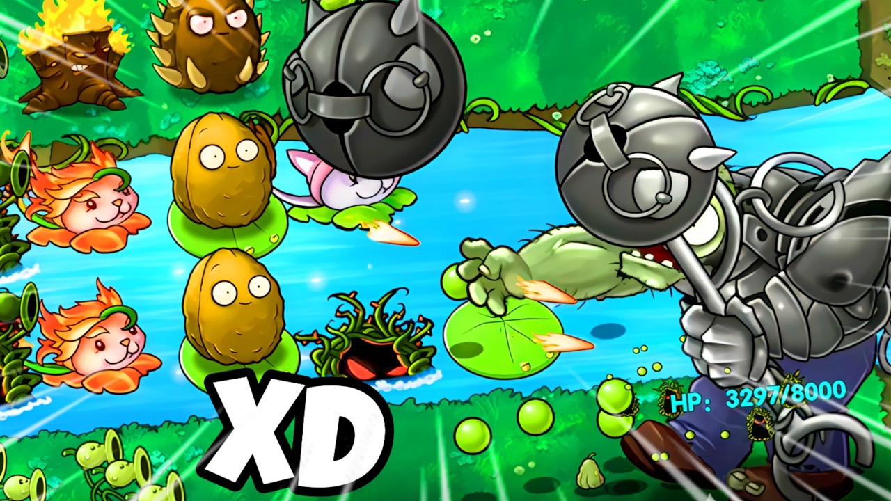 PLANTAS vs ZOMBIES FUSIÓN debería ser ETERNO!! 🤣🤣 jaja