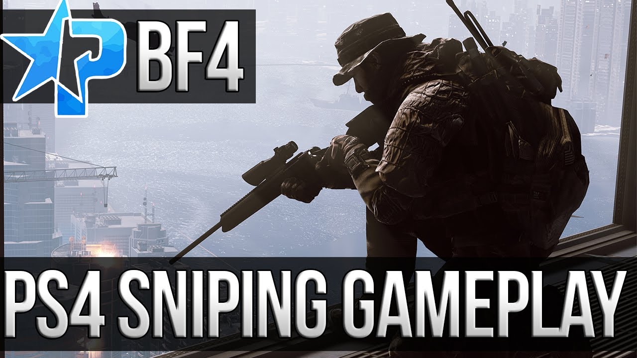 Playstation 4 Battlefield 4 Sniping! Easier Now? (BF4 PS4 Gameplay)