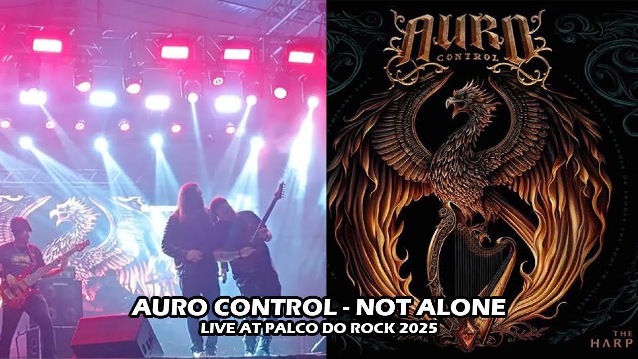 AURO CONTROL - NOT ALONE Live at Palco do Rock 2025