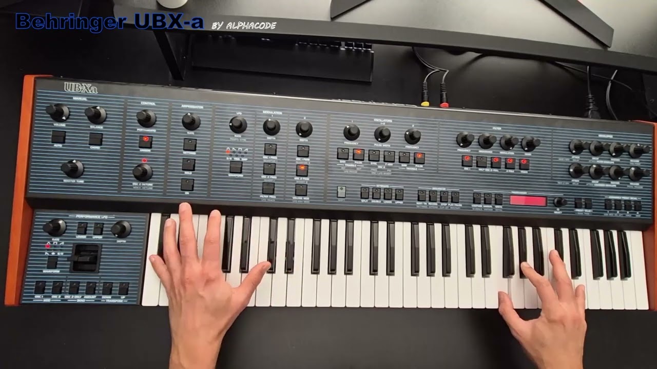 Behringer UB-Xa I No Talking + Custom Presets