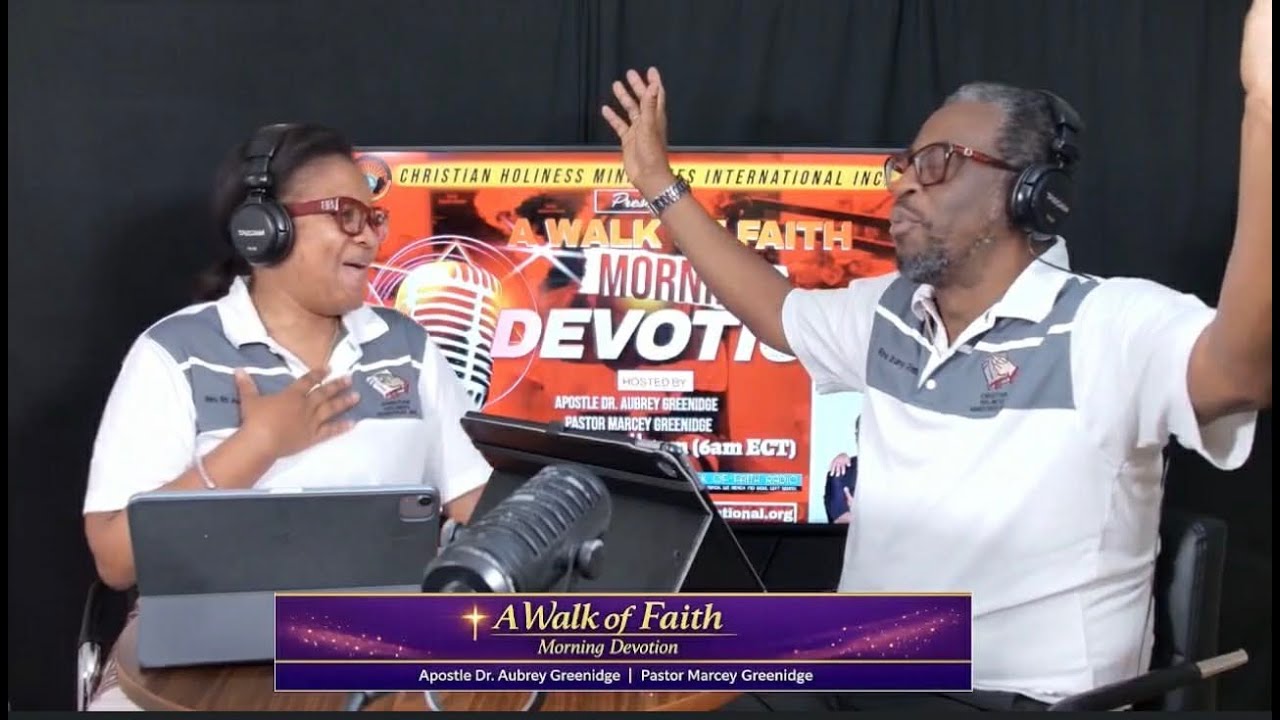 A Walk of Faith Morning Devotion (13th Jan. 2026) The Voice of God || Create an Atmosphere to Listen