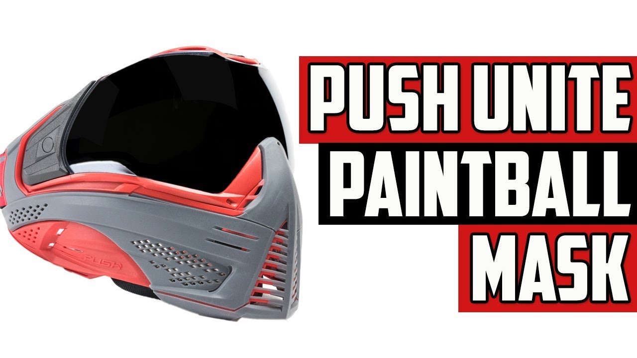 Push Unite Paintball Mask - 4K