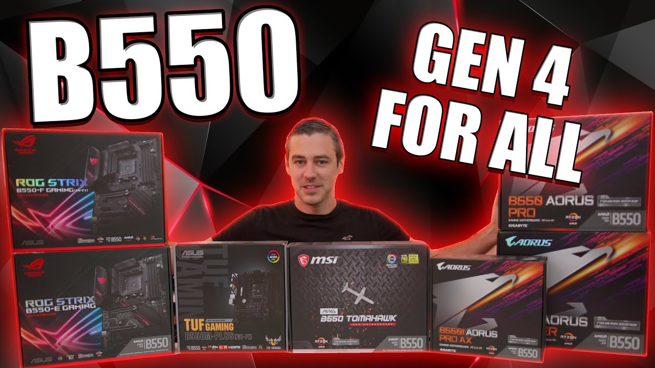 The ULTIMATE AMD B550 Motherboard Roundup Review