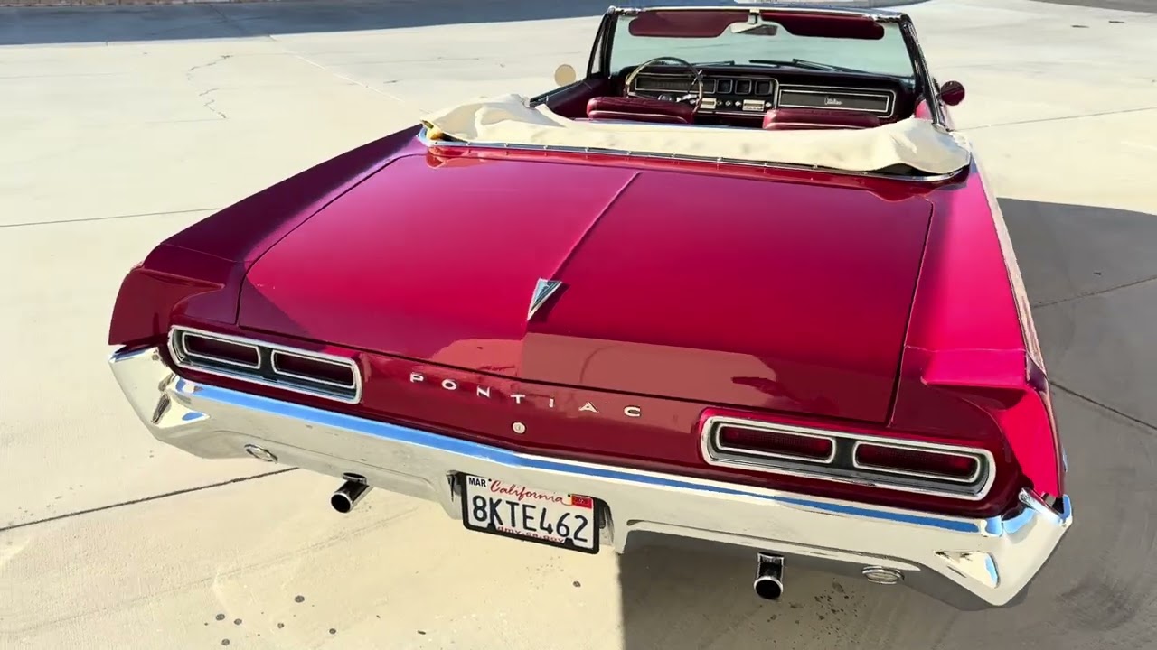 1966 Pontiac Catalina convertible Walk around video