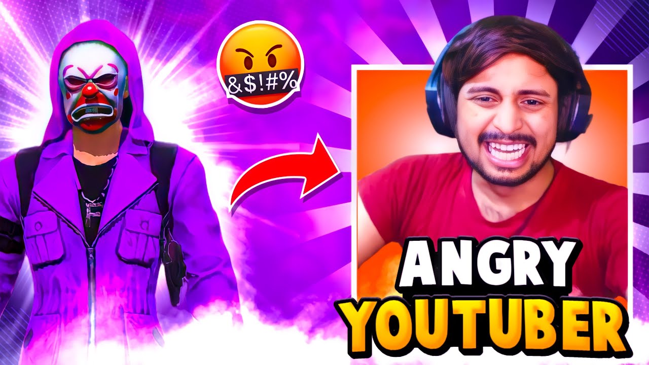 ANGRY YOUTUBER ABUSED 🤬 ME ON LIVE STREAM - GARENA FREE FIRE !!!