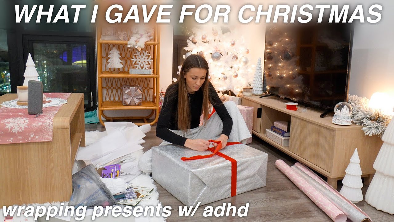 what i GAVE for christmas this year + wrap presents with me!!