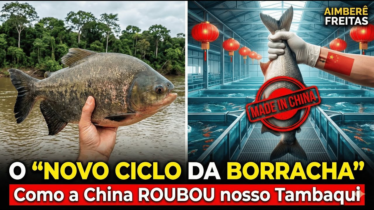 Made in China Por que eles produzem mais Tambaqui que o Brasil ?