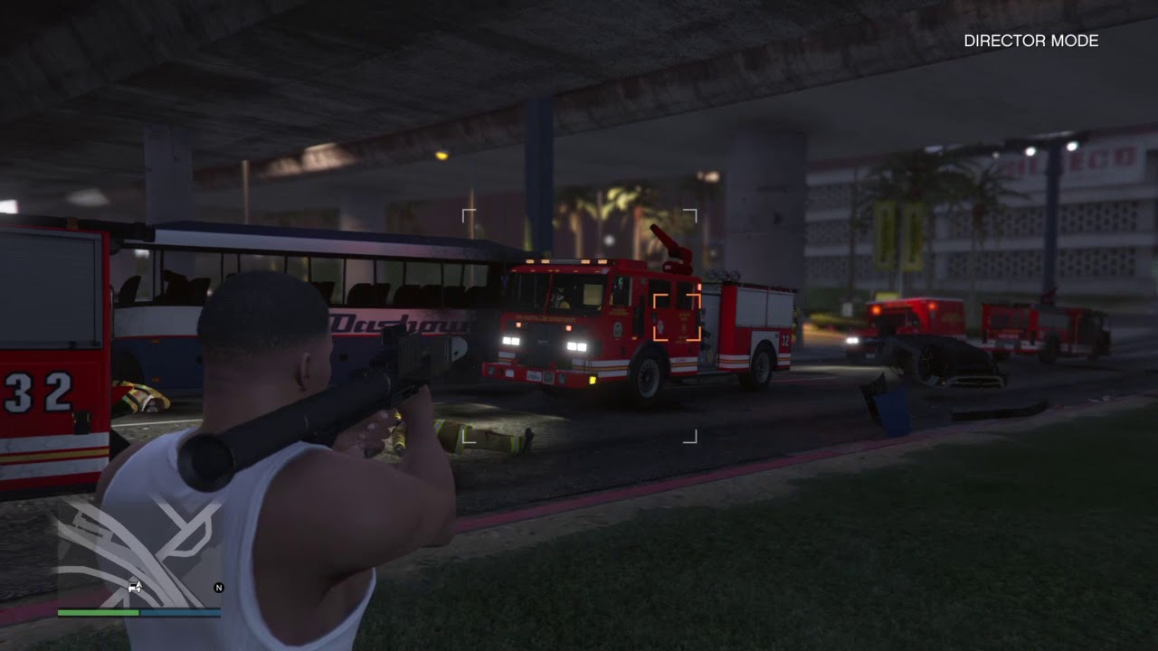 GTA V Director mode - RAMPAGE!!!