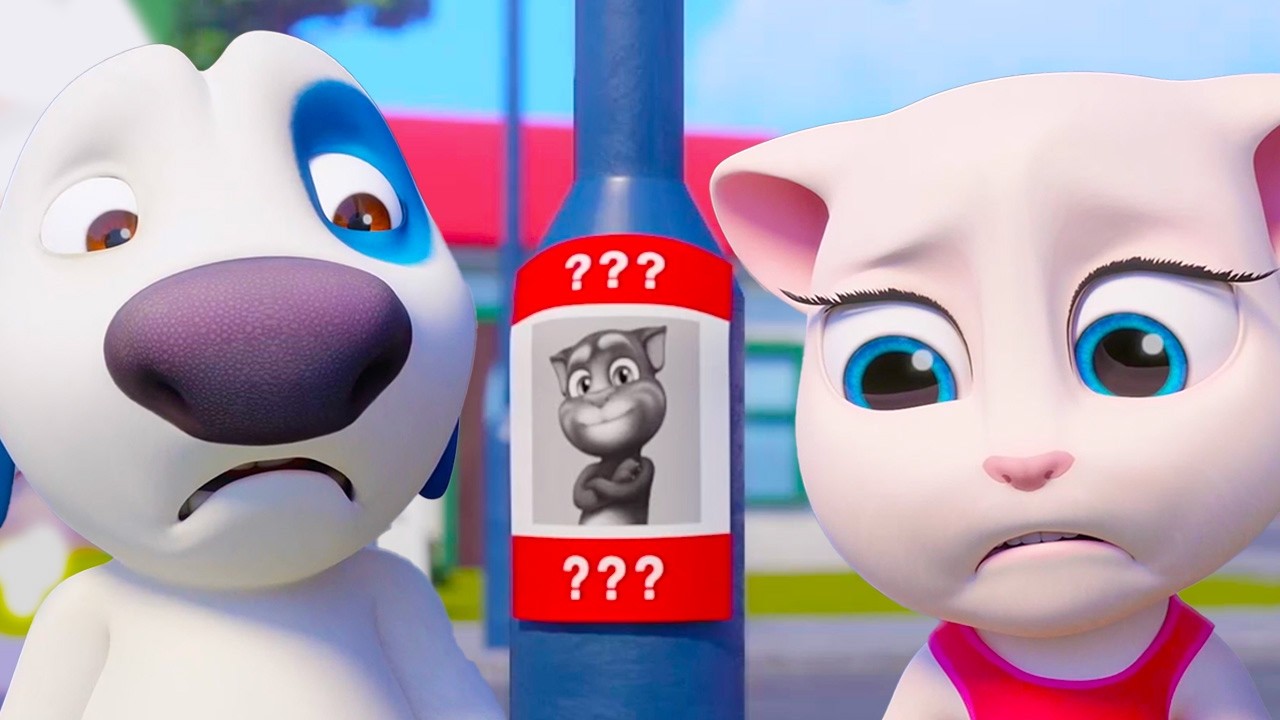 Talking Tom: Para onde foi o Talking Tom? ⭐ Desenhos Animados Engraçados Para Crianças