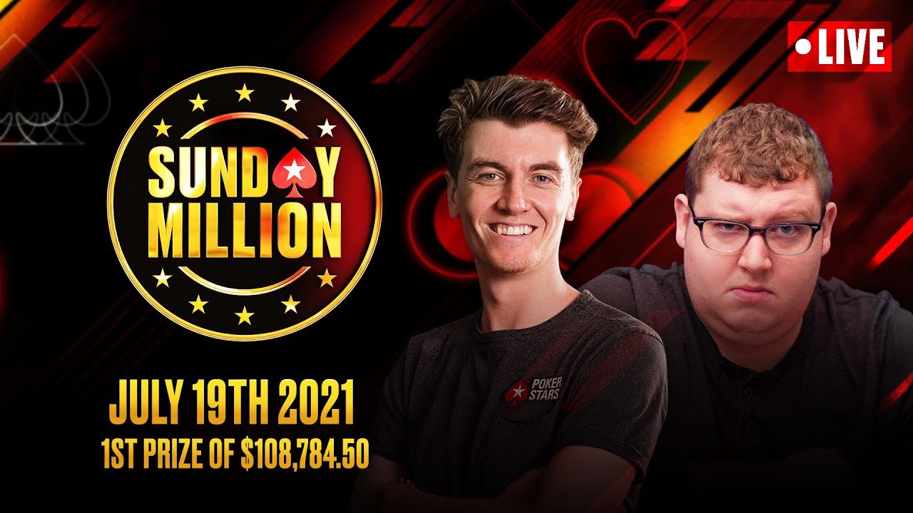 $109 SUNDAY MILLION &ndash; $1M GTD &ndash; 2 Day Event &spades;️ Fintan Hand & Parker 'Tonkaaaap' Talbot&spades;️ PokerStars