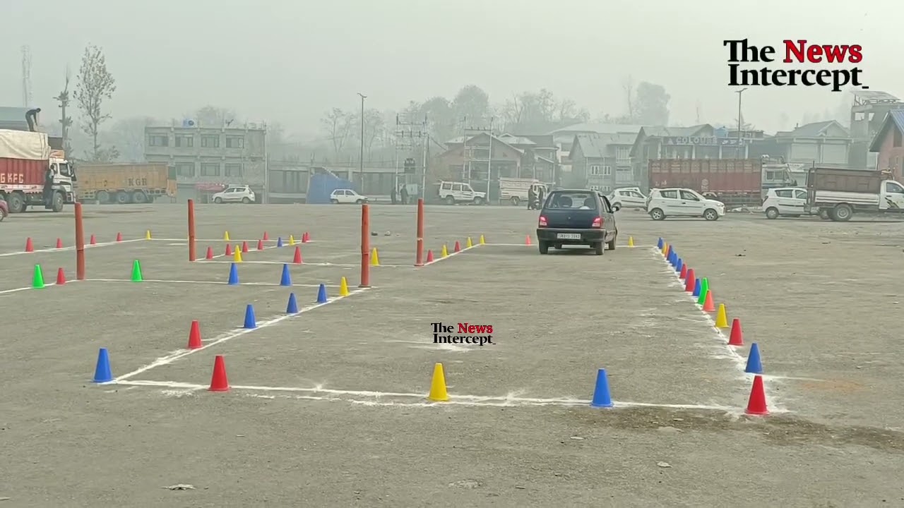 How to pass driving licence test in Kashmir India