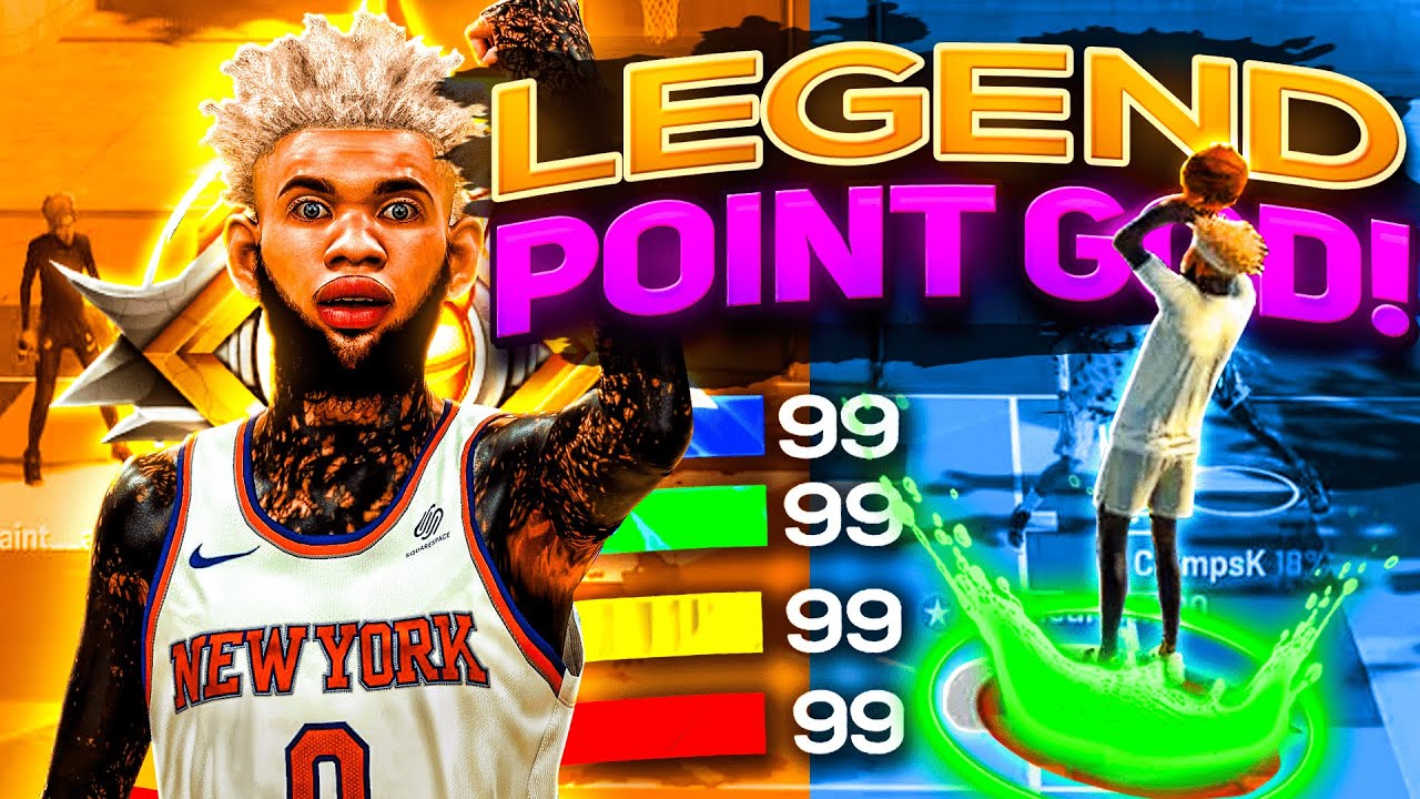 MY LEGEND PLAYMAKING SHOT CREATOR BUILD IS INSANE IN NBA 2K21! FASTEST SIGNATURE STYLES + BEST BUILD