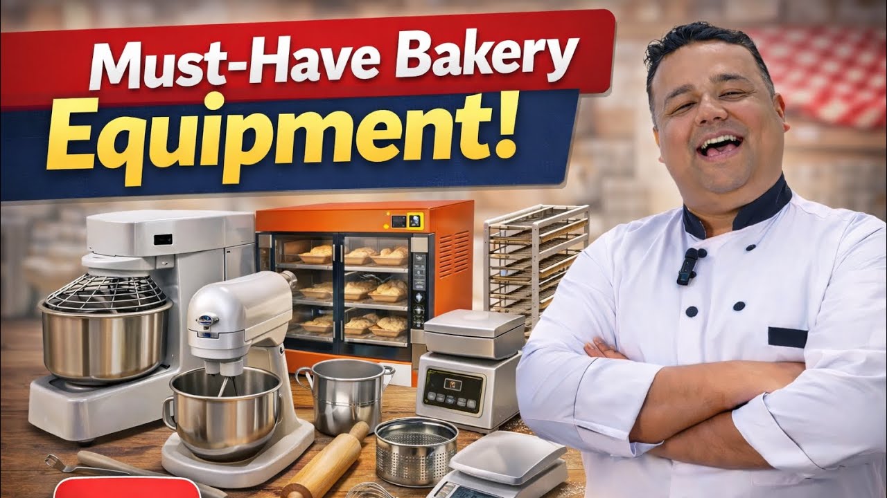 Bakery Equipment Explained | Complete Guide for Beginners & Professional