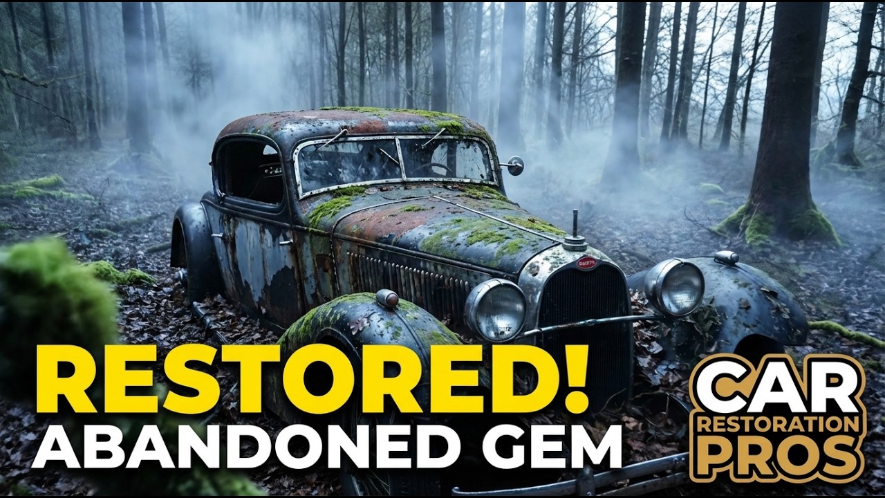 1932 Bugatti Atlantic The MIND BLOWING Restoration
