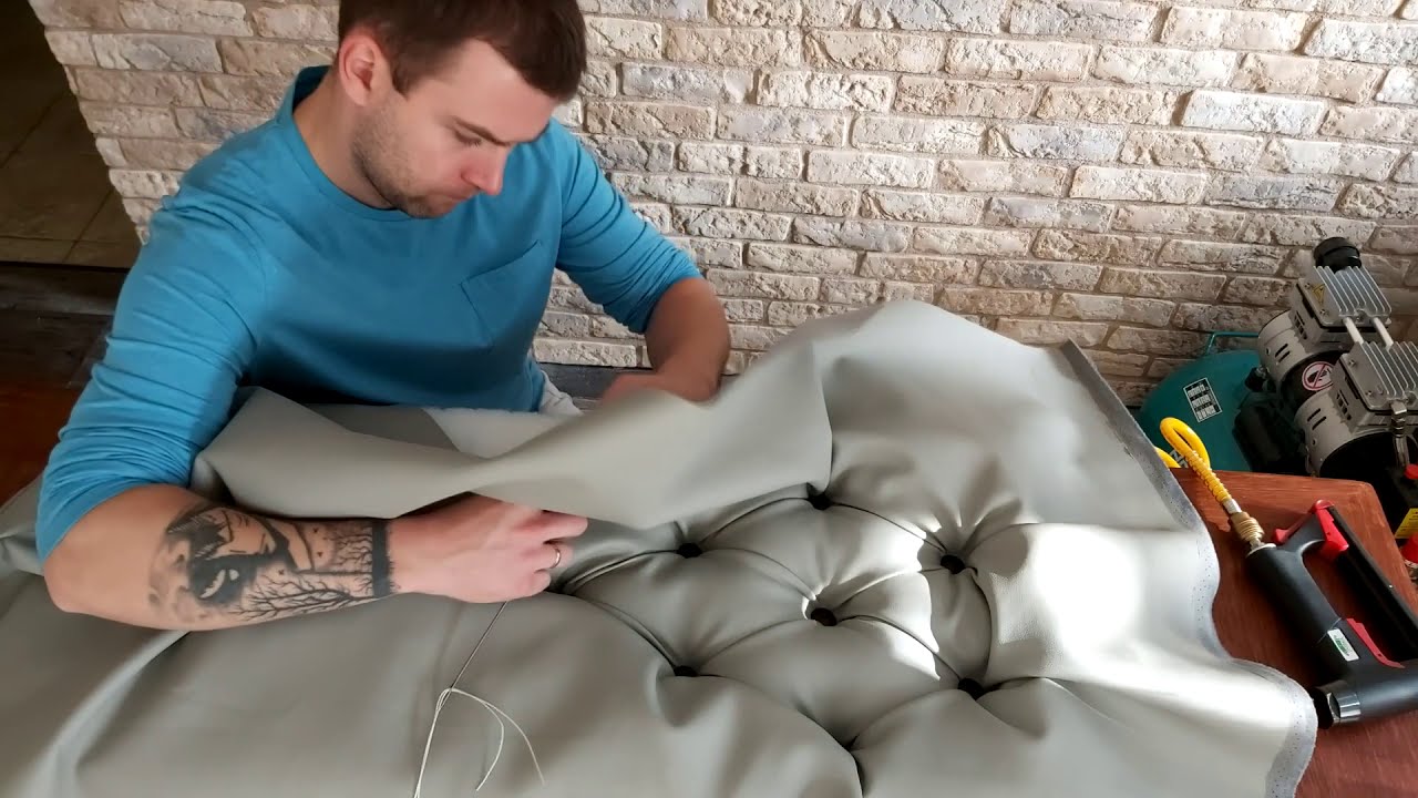 How to Make a Tufted Bench DIY Upholstery