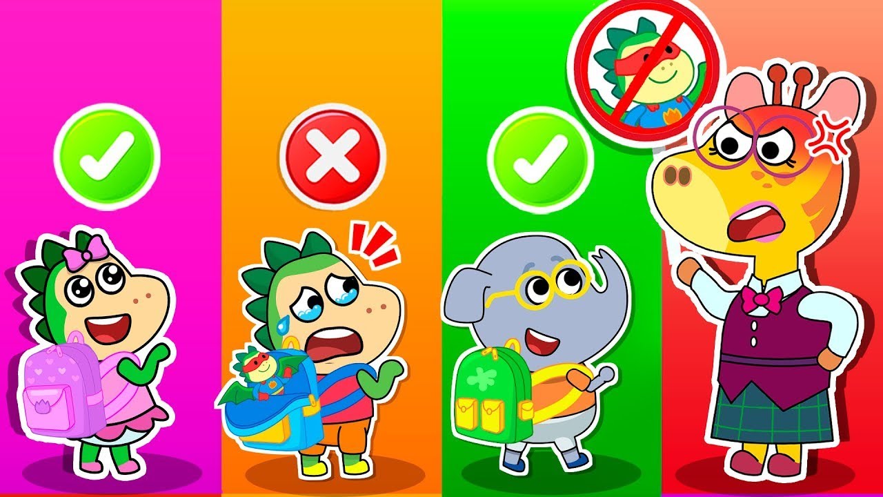 🧸💥 Spike Sneaks His Toy into School! 🏫 ⛔🎒And Other Stories for Kids and Family by Fire Spike!