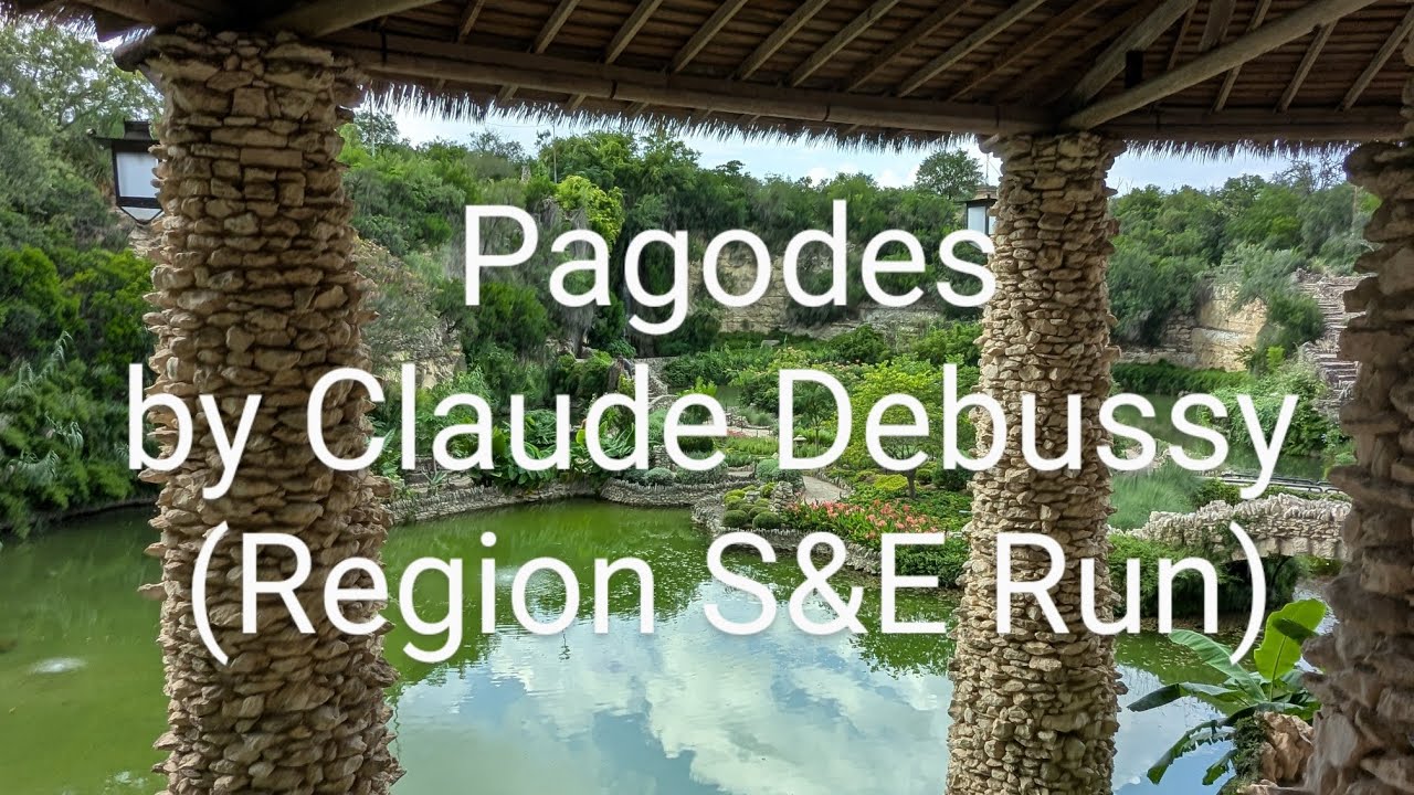 Pagodes (1st Mvmt from Estampes) by Claude Debussy **Region Solo and Ensemble Run**