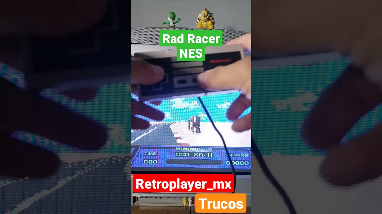 Rad Racer Trucos #tips #shorts #radracernes #retroplayer_mx #Nintendo #square #retrogaming #RadRacer