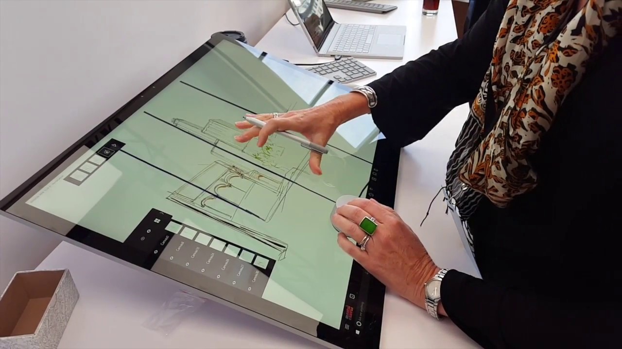 Hands on with Microsoft Surface Dial on the Surface Studio