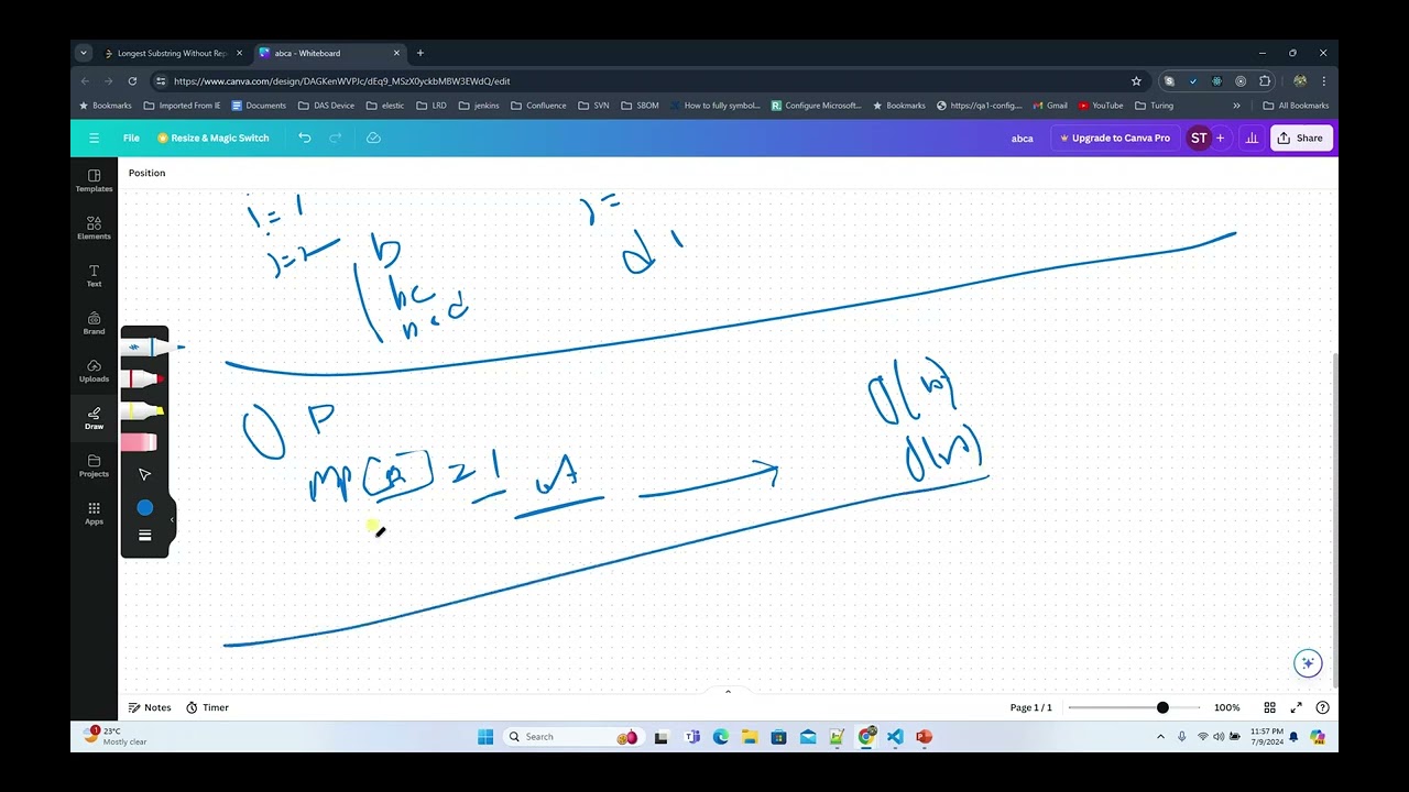 15. Longest Substring Without Repeating Characters