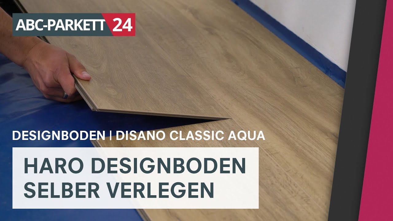 HARO Disano Classic Aqua selber verlegen