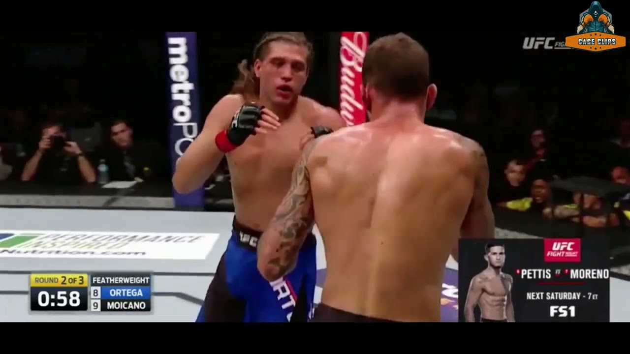 Ortega VS Moicano #ufc