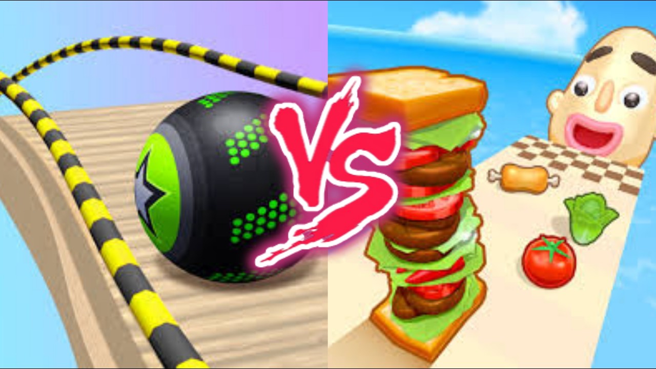 Going Balls VS Sandwich Runner