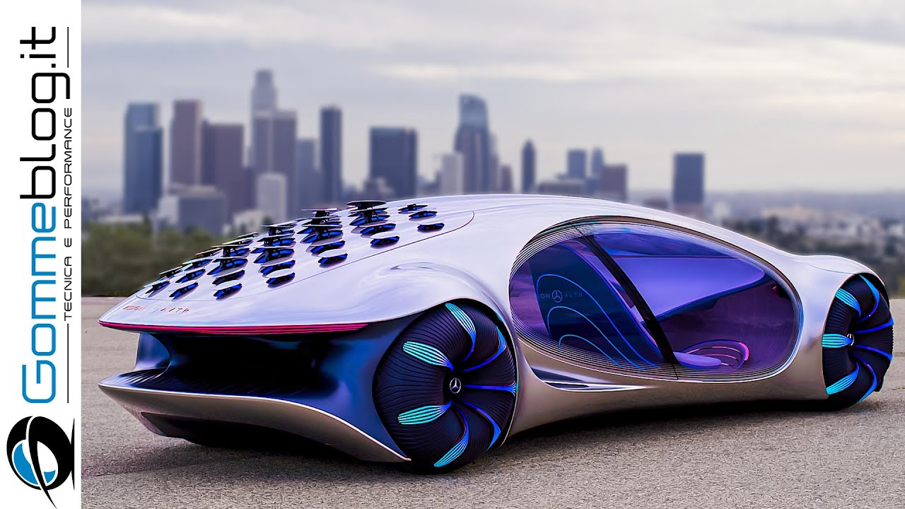 Mercedes VISION AVTR V2 - АВТОМОБИЛЬ БУДУЩЕГО!