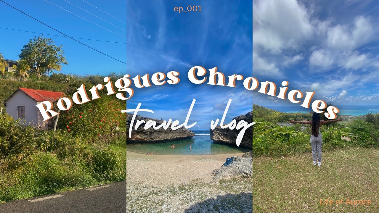 Travel vlog - Rodrigues Island Chronicles 🪸(ep_001) 🌱