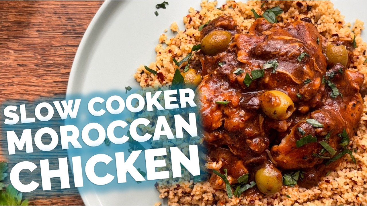 Slow Cooker Moroccan Chicken: High-Protein, Low Fuss