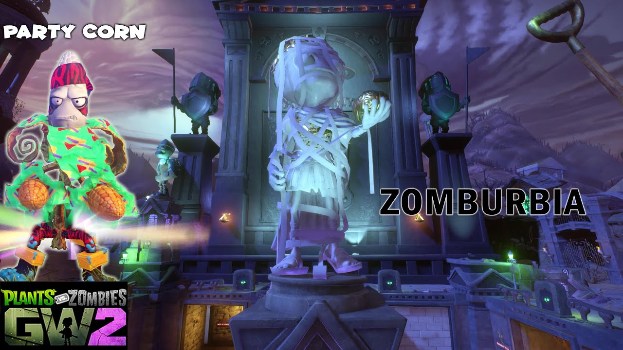 ZOMBURBIA Plants Attack - Turf Takeover - PVZ Garden Warfare 2 (4K)