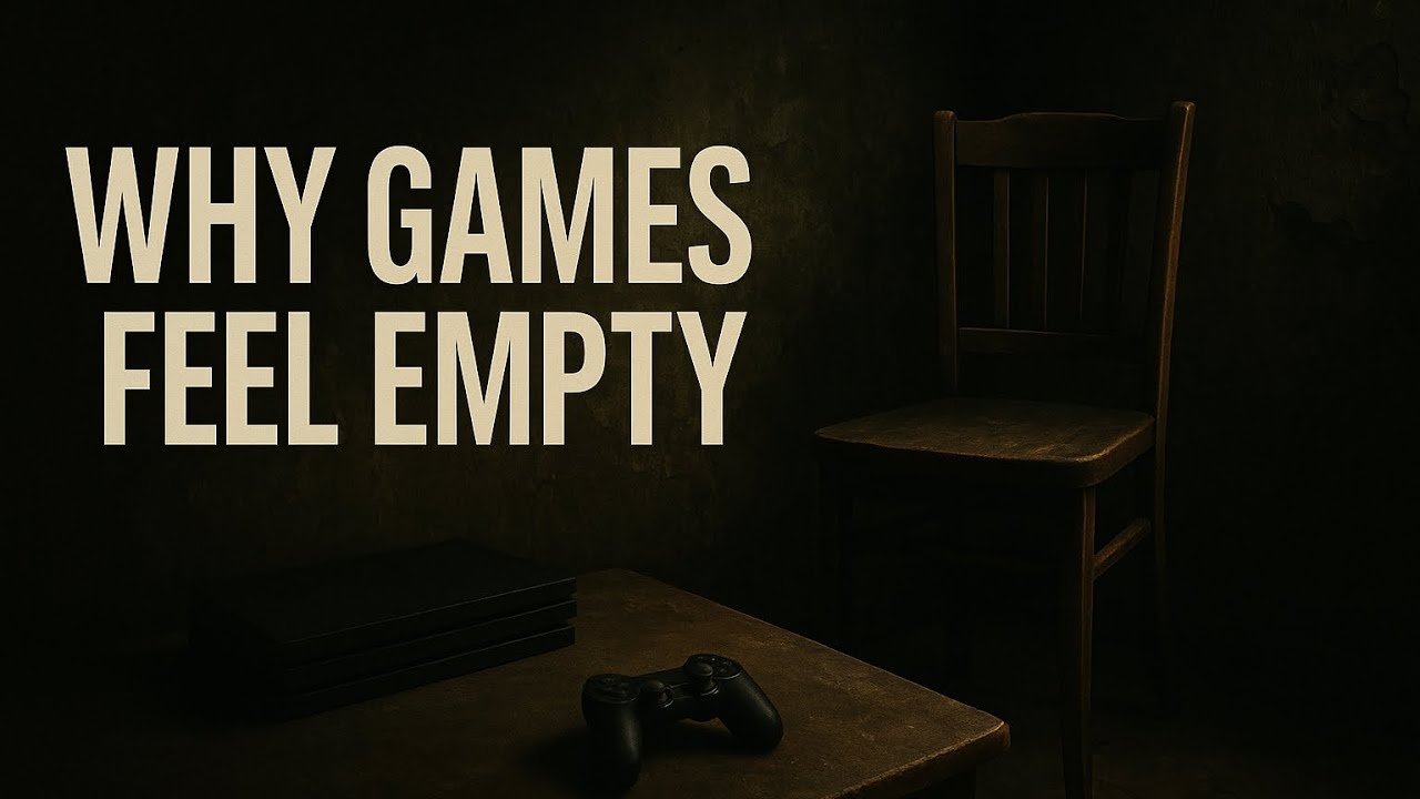 Games Feel Empty Now&hellip; and It&rsquo;s Not Just You